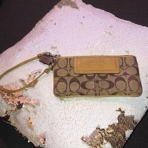 Coach wristlet